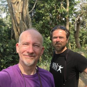 Sven Kreutz und Thomas Berndt in Indien
